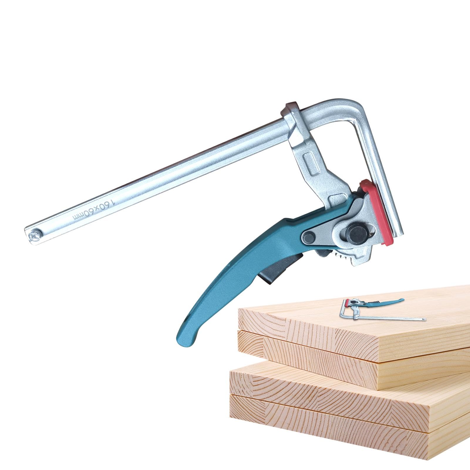 Morsetti a presa rapida, strumento per la lavorazione del legno da tavolo, utensili da tavolo MFT, morsetti per rapida in acciaio legato, morsetto a F per la maggior parte dei falegnami | utensili da tavolo MFT, morsetti per rapida in acciaio legato, mors