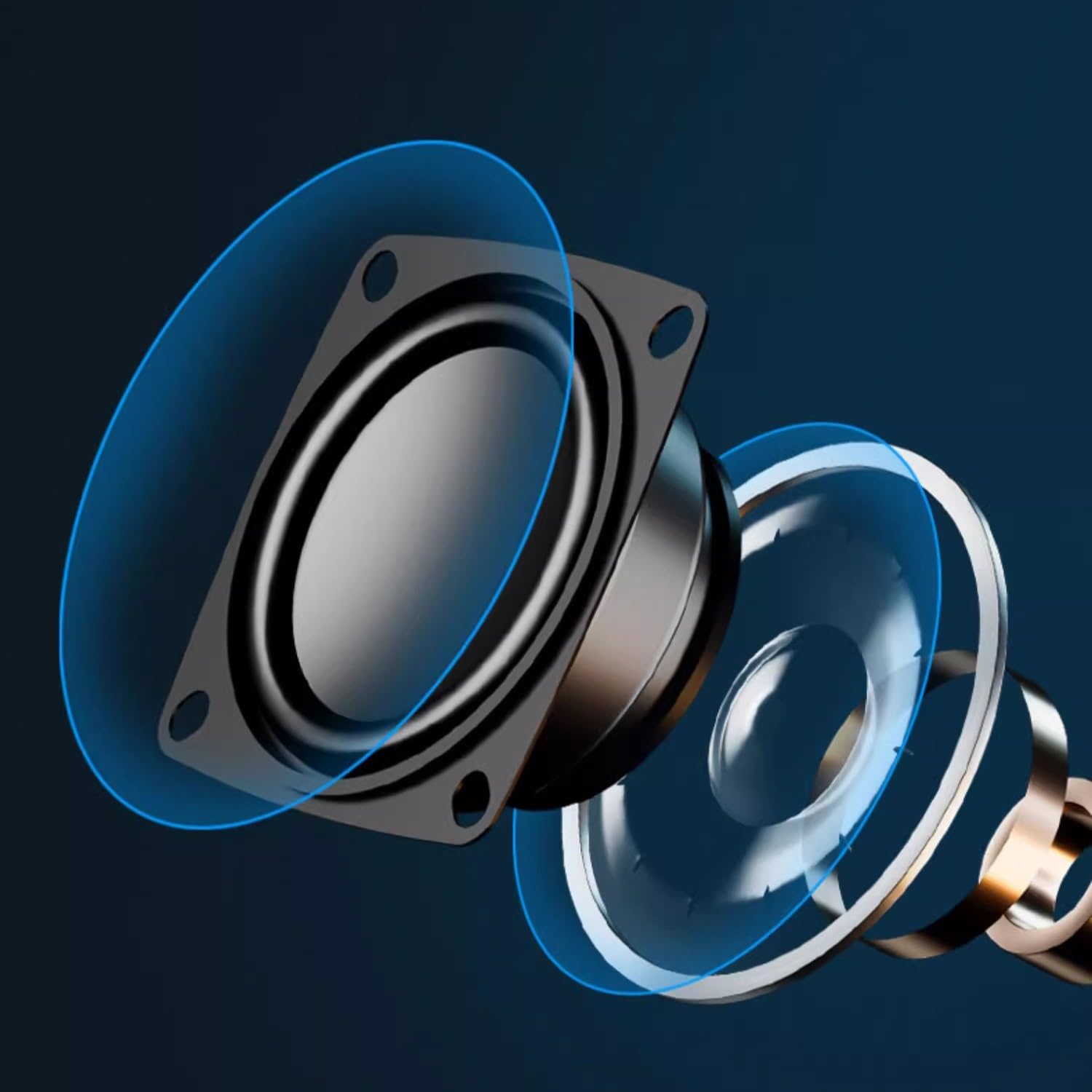 Audio for computer, desktop, desktop domestico, laptop, piccolo altoparlante cablato, subwoofer