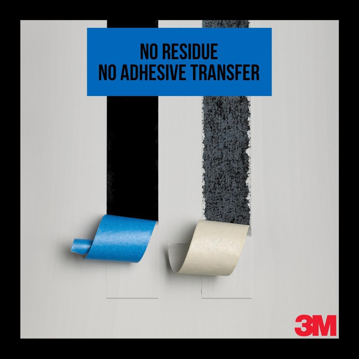 3M Nastro di Mascheratura 2090, Multiuso, Blu- 9 Rotoli, 24 mm x 50 m - Nastro Adesivo Multiuso Scotch per Lavori di Pittura e Decorazione