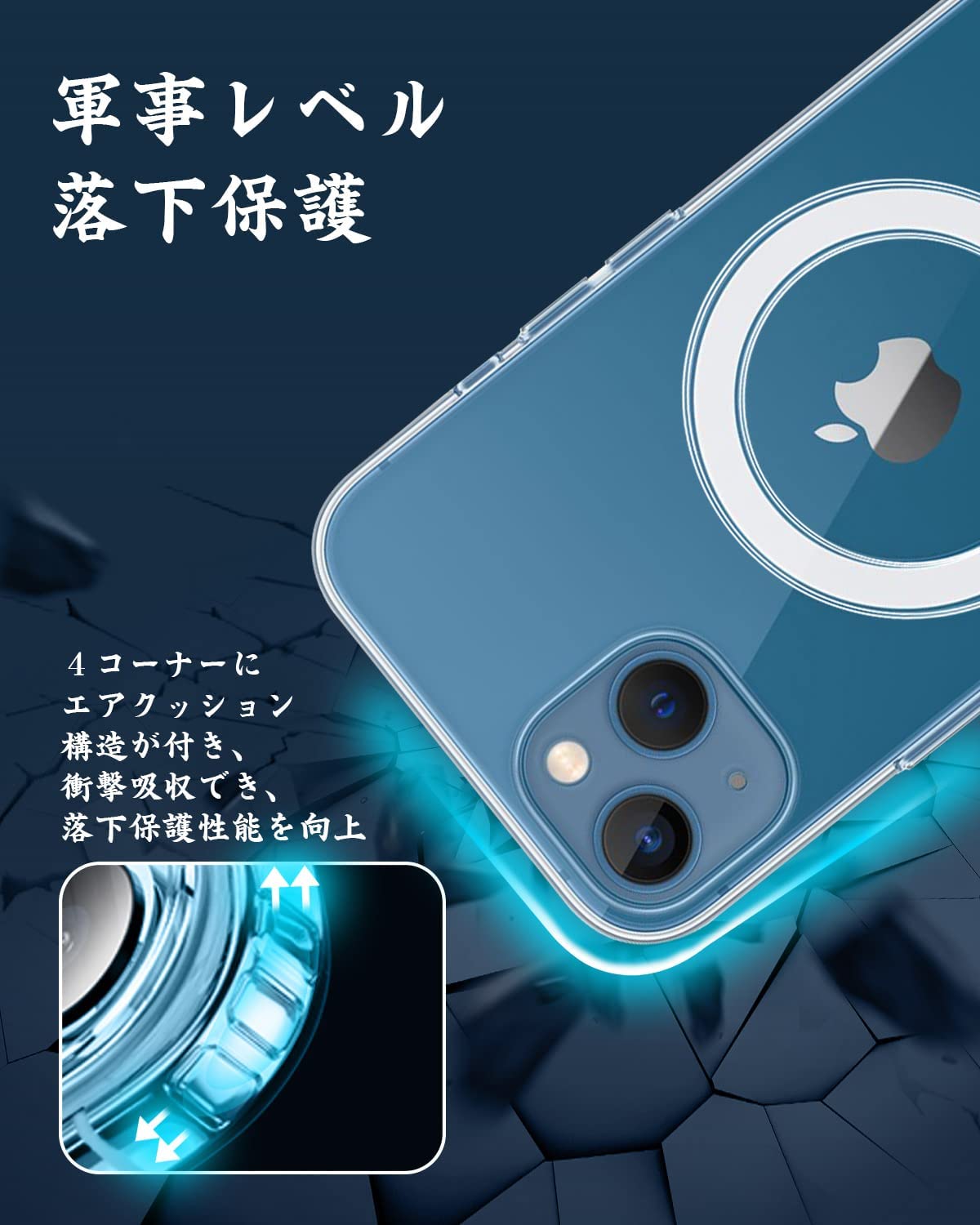 Amazon.co.jp: iPhoneXR MagSafe 対応 ケース内蔵マグネティックループ