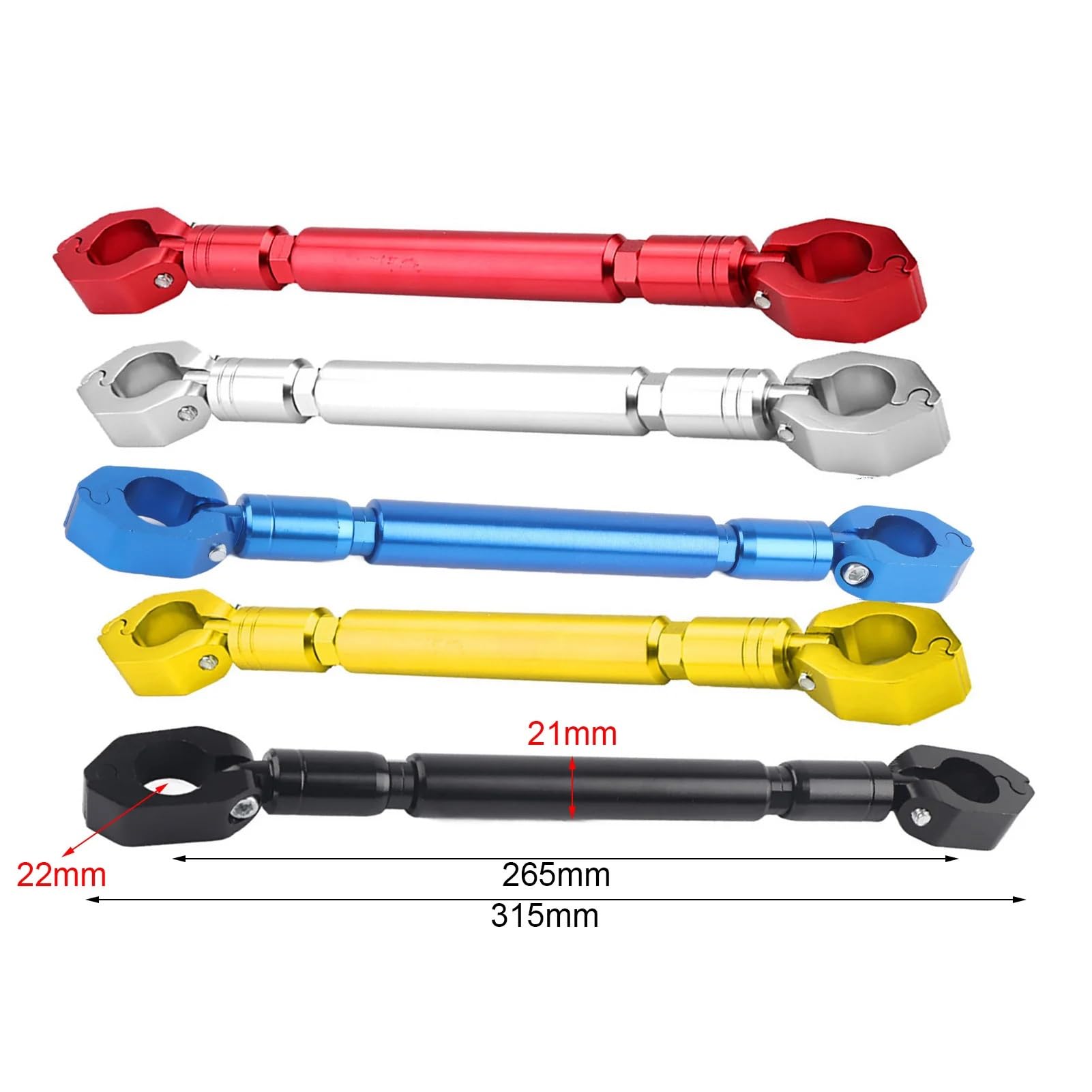 manubri moto Barra trasversale per manubrio per equilibrio moto | Accessori moto Lega di alluminio