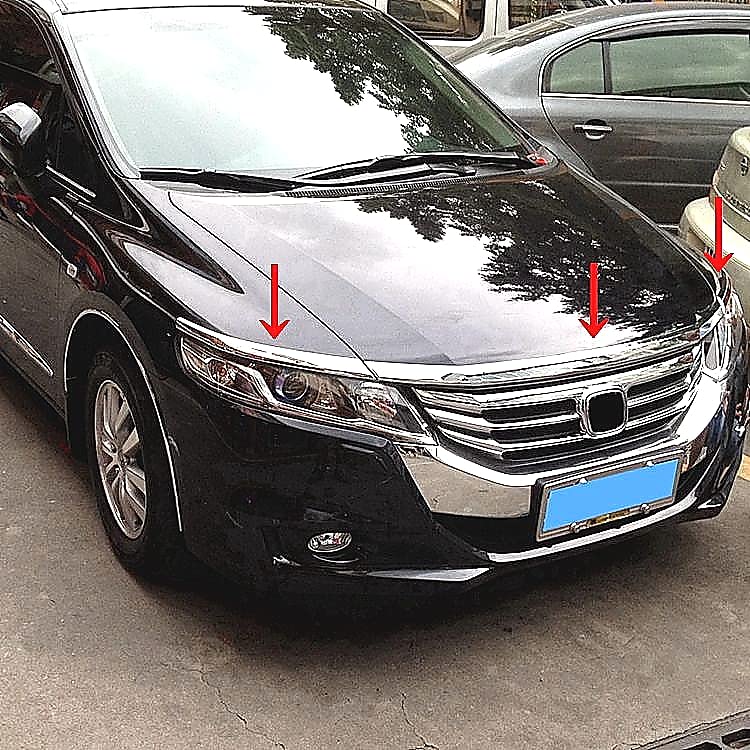 再出品　ホンダ オデッセイRB3 4タケローズ　 カーボンボンネット Amazon | オデッセイ 型式 RB3 RB4 対応 クロームメッキ ボンネット