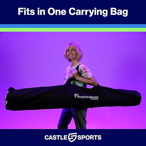 Miniatura 3 de 9 cuadrados cuadrados de castillo | Luz negra | Portátil, metal, instalación rápida, altura ajustable e impermeable para interiores y exteriores