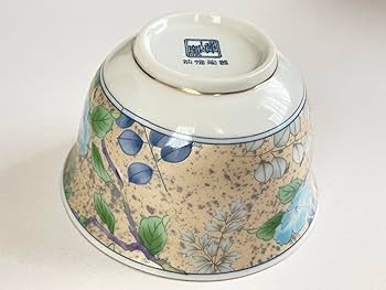 前畑陶器　庫山窯　蓋付き湯呑み　5客　小花総柄　No.70 Amazon | 前畑陶器庫山窯花銀彩湯呑5客セット生産終了逸品 | ノー