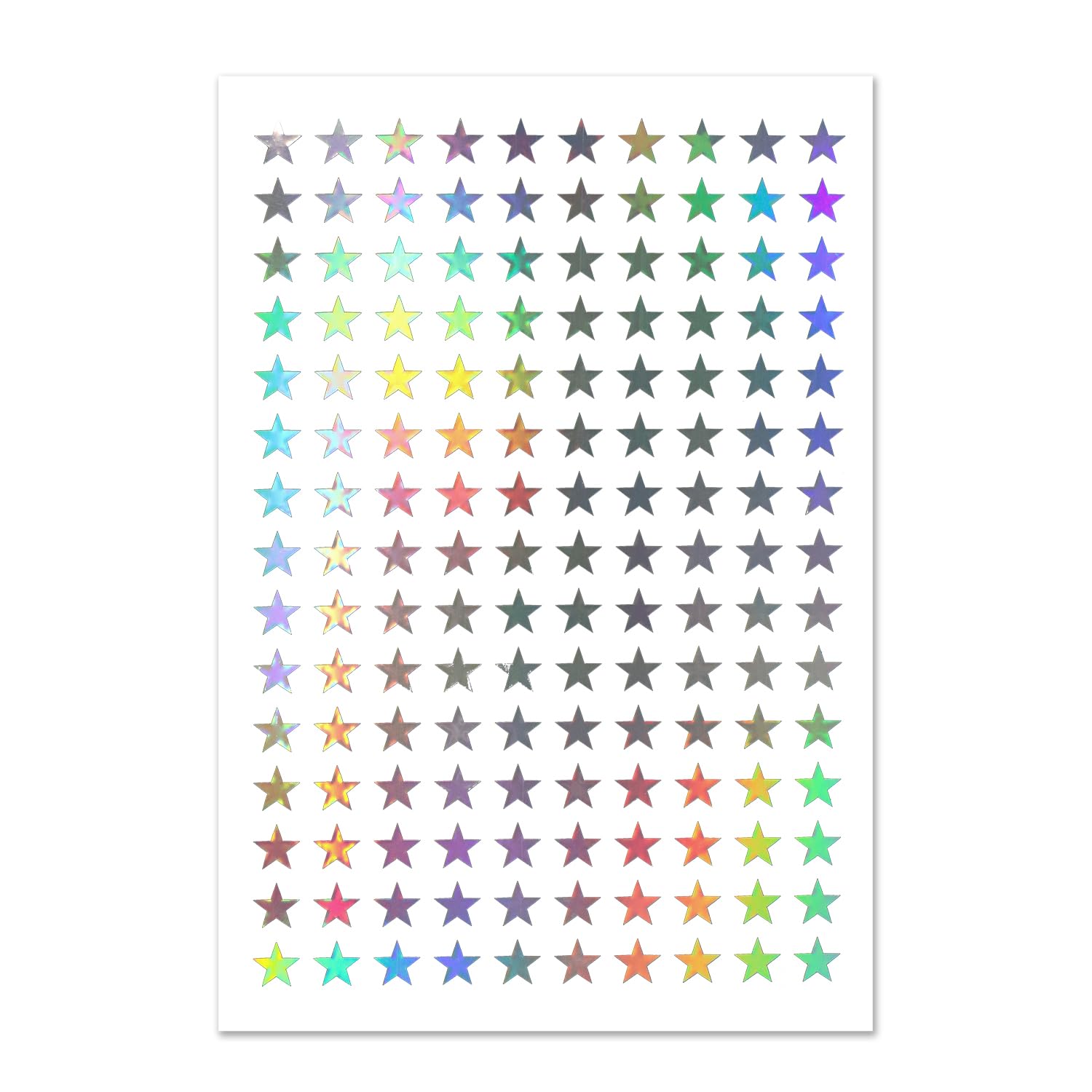 Amazon.co.jp: ごほうびシール オーロラ 星 スター レインボー 虹色 