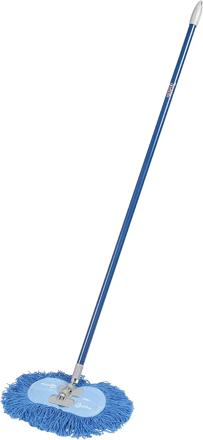 Quickie 065 Swivel-Flex Nylon Dust Mop, Blue