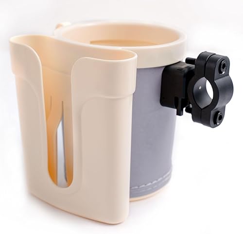 Miniatura 6 de Portavasos para bicicleta, manillar Cruiser con soporte para teléfono celular, soporte para llaves para bicicleta, motocicleta, scooter, barco,