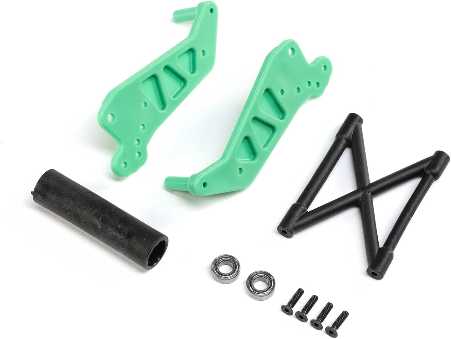 Losi Wheelie Bar Set Green LMT LOS241029 Elec Car/Truck Replacement Parts