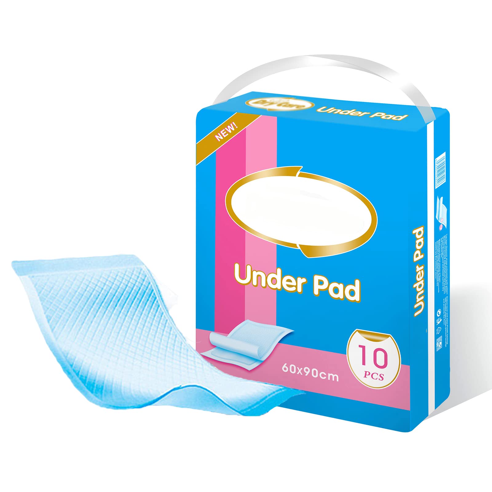 HHYGR 30 Pcs Disposable Incontinence Bed Pads, 23.6 * 35.4 In, Adult Incontinence Nursing Pad, Postpartum Puerperal Pad for Pregnant and Lying-in Women