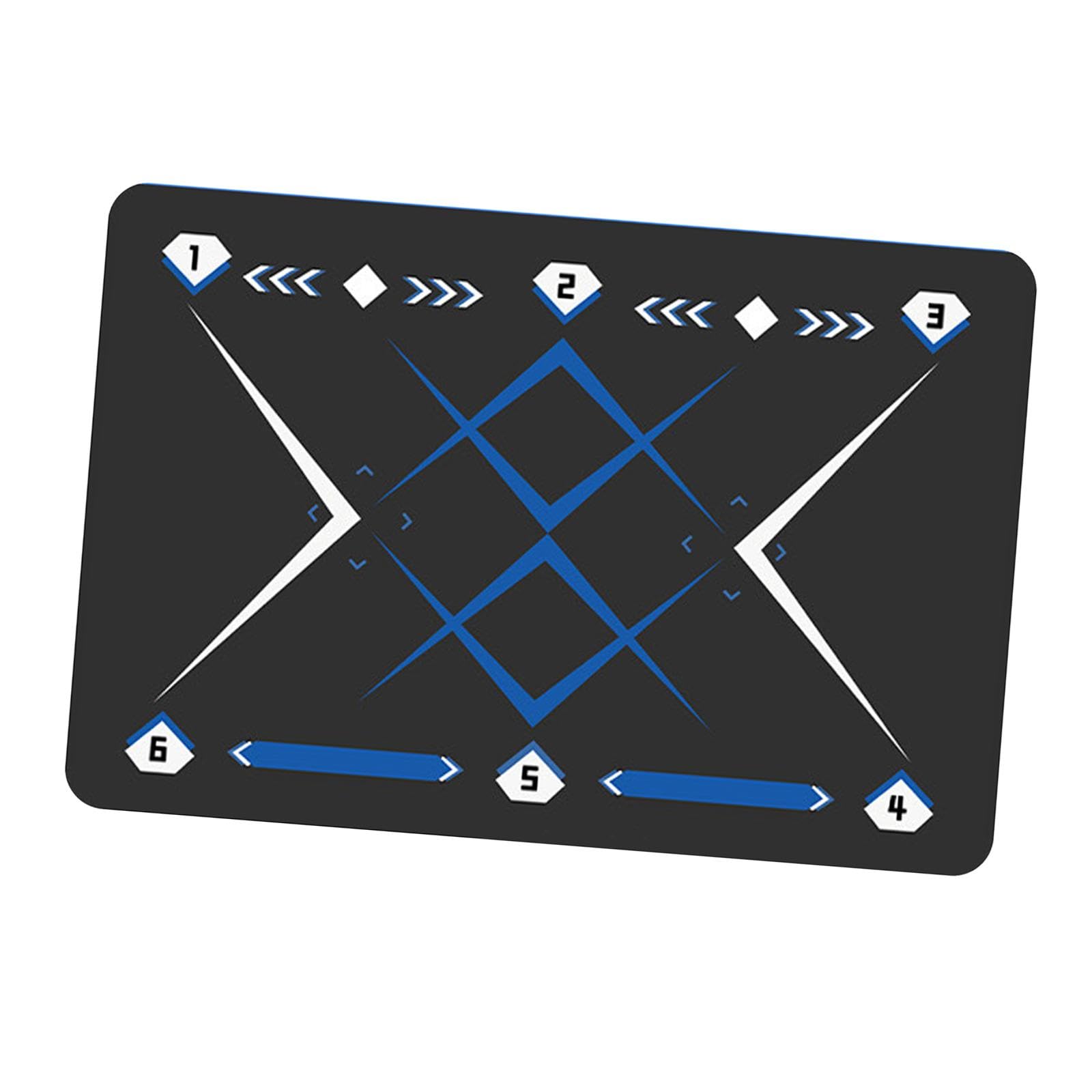 JAZZY PEARLS® Football Footstep Training Mat Indoor for Athletes Adults Soccer Enthusiasts Type E-Sporting Goods-Team Sports-Soccer-Training Aids-1 Football Footstep Training Mat-image-38