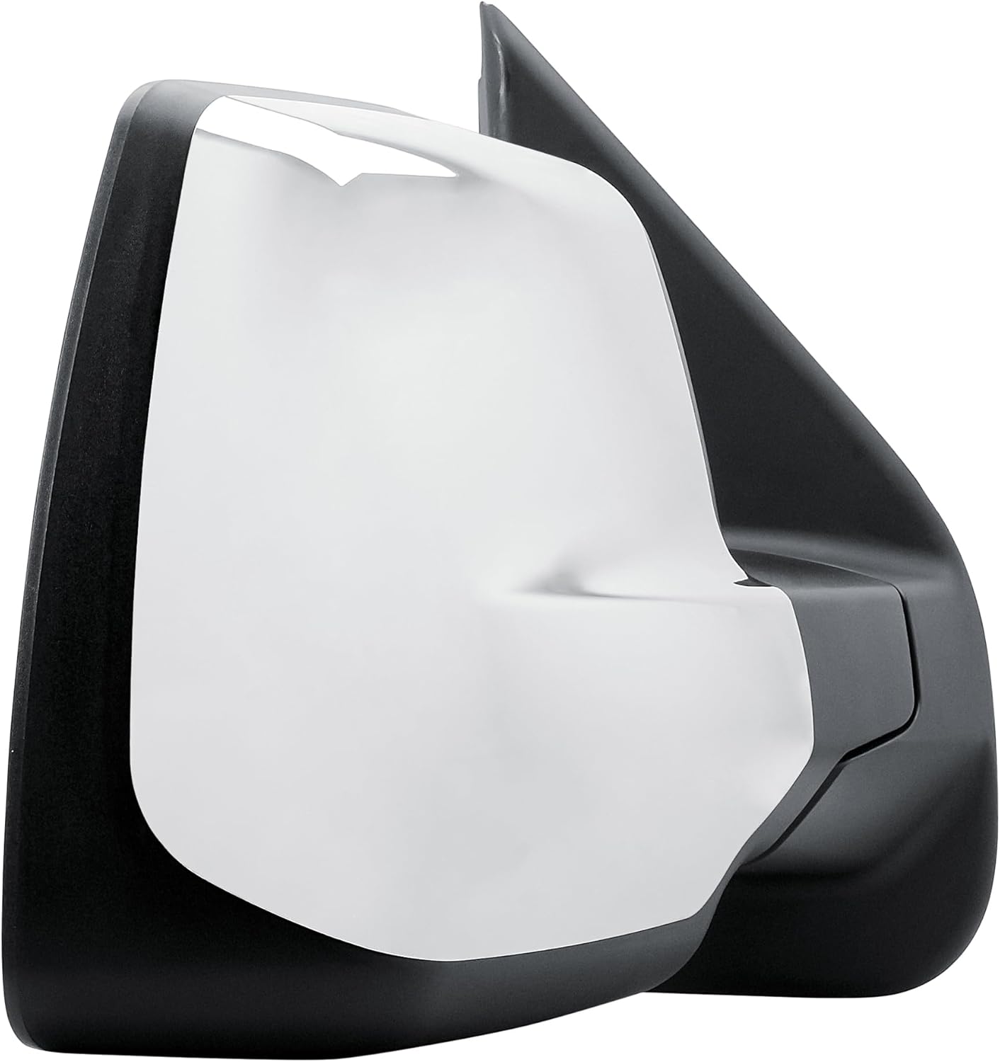 Passenger Right Side Door Mirror Power and Heated Glass Chrome Back Cover Manual Folding for Nissan NV1500 NV2500 NV3500 from 2012 to 2021