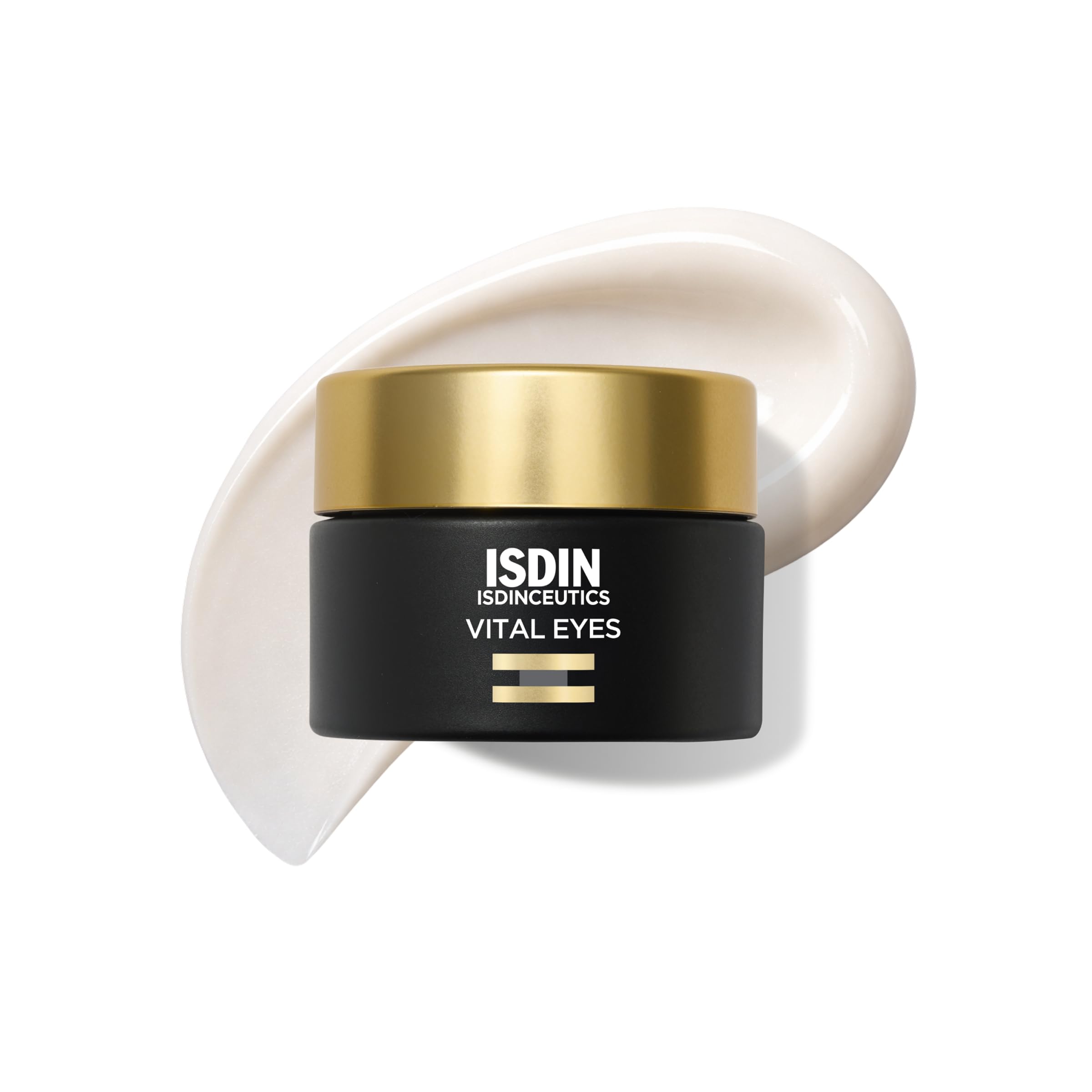 ISDIN Isdinceutics Vital Eyes (15 g) | Crema Contorno Occhi Antirughe | Per Linee d'Espressione e Rughe | Effetto Detox | Con Melatonina e Caffeina