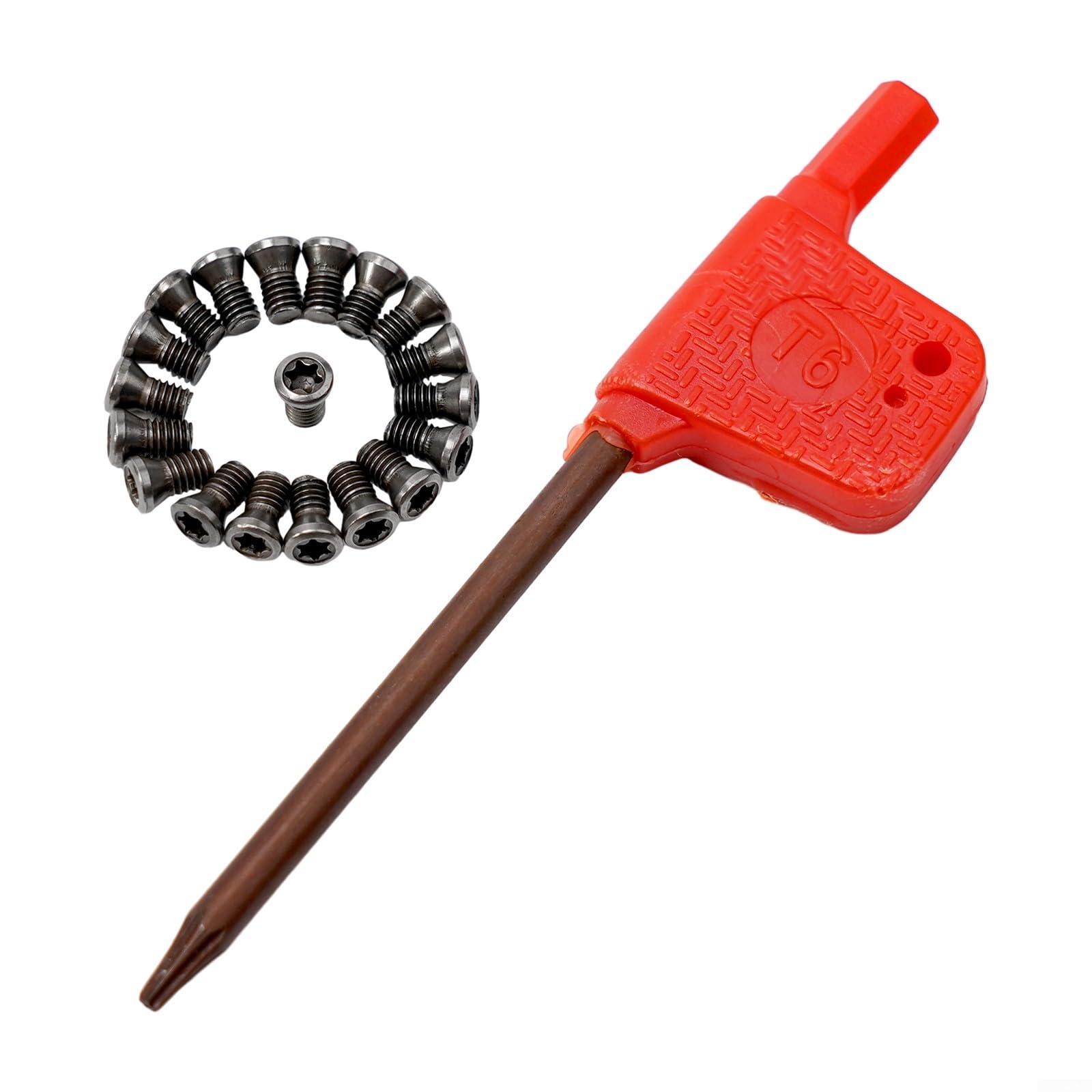 Set di 50 viti Torx M2 M2 5 per M3 per M3 5 M5, progettate per inserti in carburo per la sostituzione su tornio CNC (M2x5)