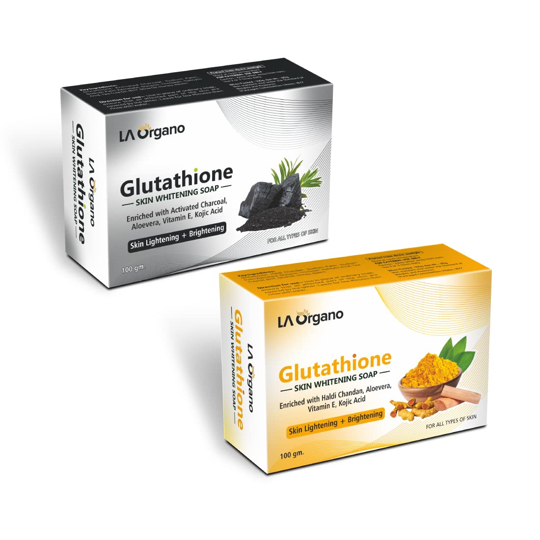 Price History of LA Organo Glutathione Activated Charcoal Skin Whitening Soap For All Skin Type (100gm) Pack of 1 from Amazon 63_52609415