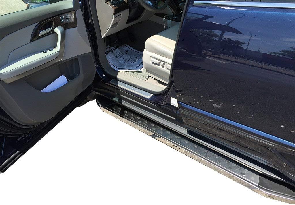 VANGUARD VGSSB-0795-1096AL Polished Chrome F2 Style Running Boards | Compatible with 07-09 Acura MDX / 09-15 Honda Pilot