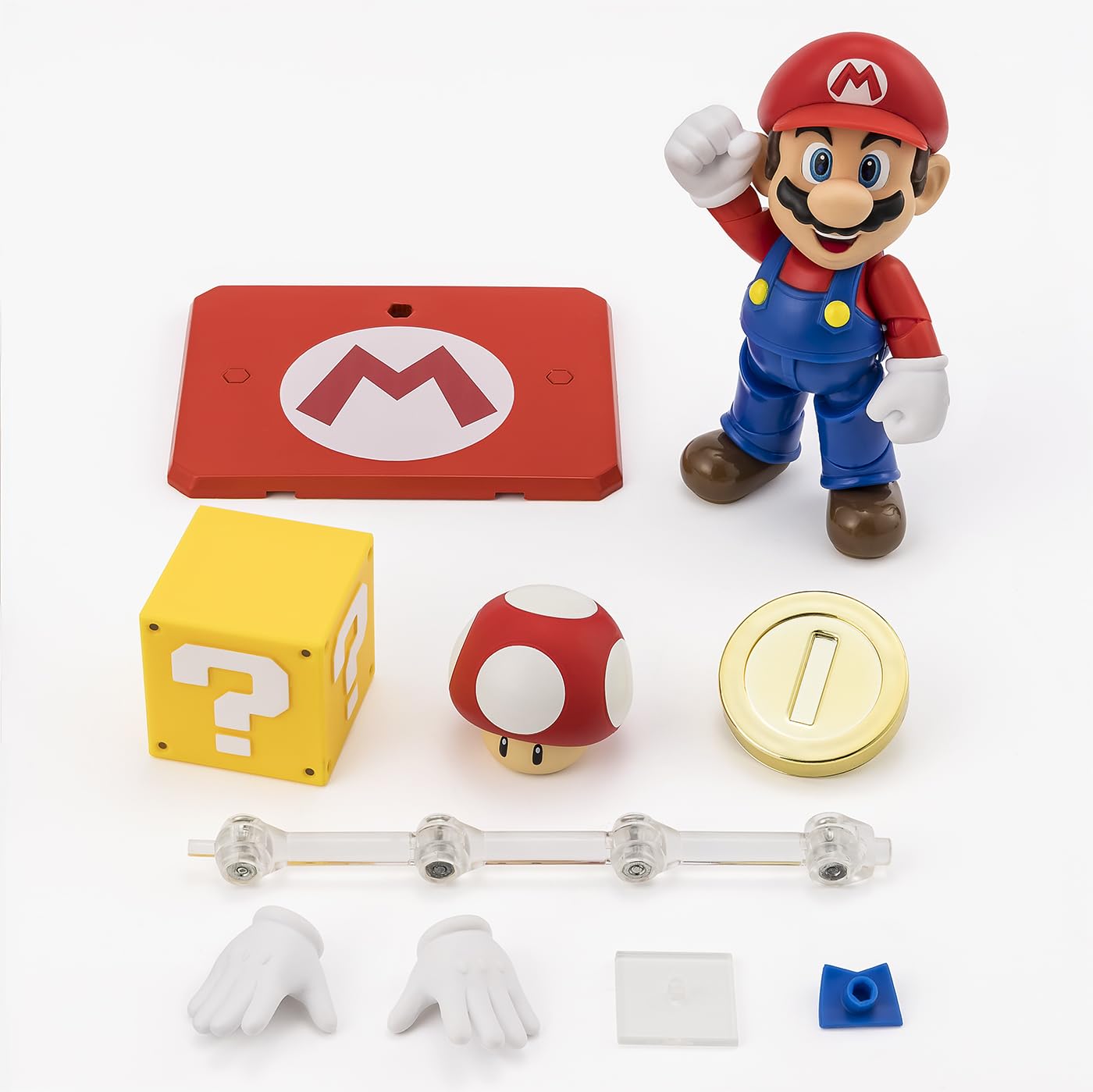 ゲームキャラクター SHFiguarts Super Mario Figure Set Tamashi Nations S.H. Figuarts Super Mario (SUPER MARIO), Approx