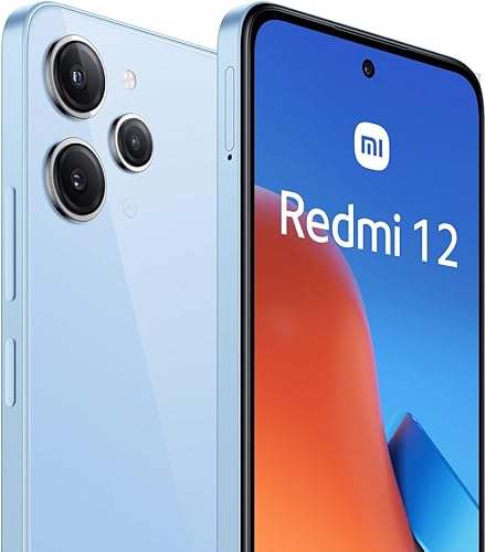 Miniatura 3 de Xiaomi Redmi 12 4G Lte (para Tmobile Mint Tello Global) (256 Gb + 8 Gb) Cámara triple desbloqueada de fábrica global 6.67 50mp (azul cielo)