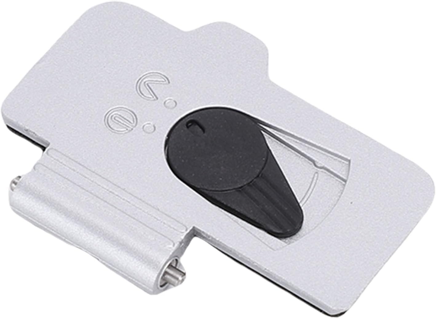 EM5 Mark II Camera Quick Disassembly Battery Door Cover for Efficient Maintenance and Battery Replacement, Lightweight and Portable for Photography Enthusiasts (Silver)