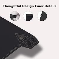 Aladrs PEI nyomtatási felület 235x235mm Ender 3D nyomtatóhoz rugalmas talapzat 4