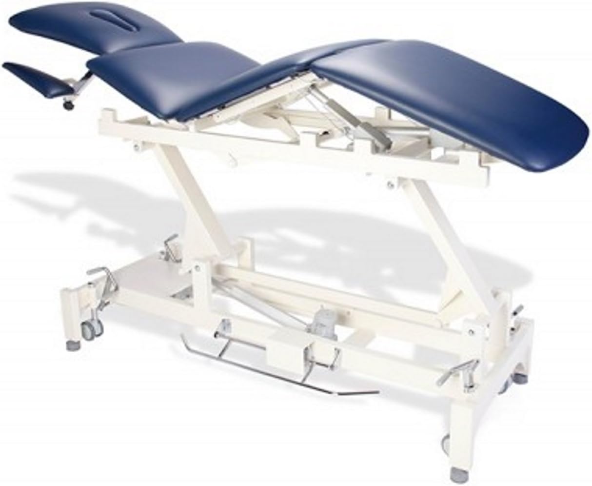 CA105 Caterpillar Blue 6 Section PT Chiropractic Physical Therapy Table Made in Taiwan … Therapeutic 2S-UAD-B