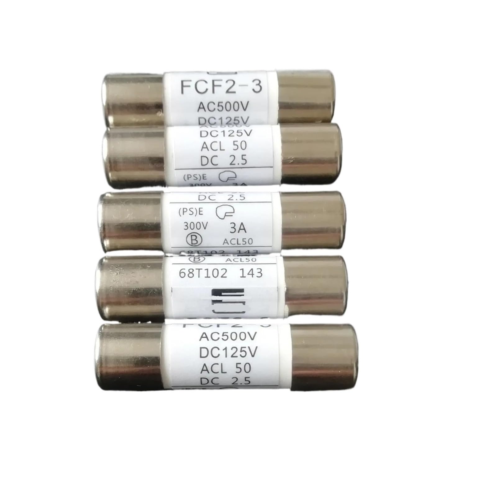 Fusible FCF2-25 25A 300V pour cartouche électrique industrielle