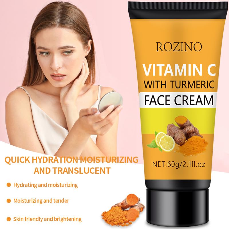 Turmeric Vitamin C Face Cream - Anti-Aging Hydration