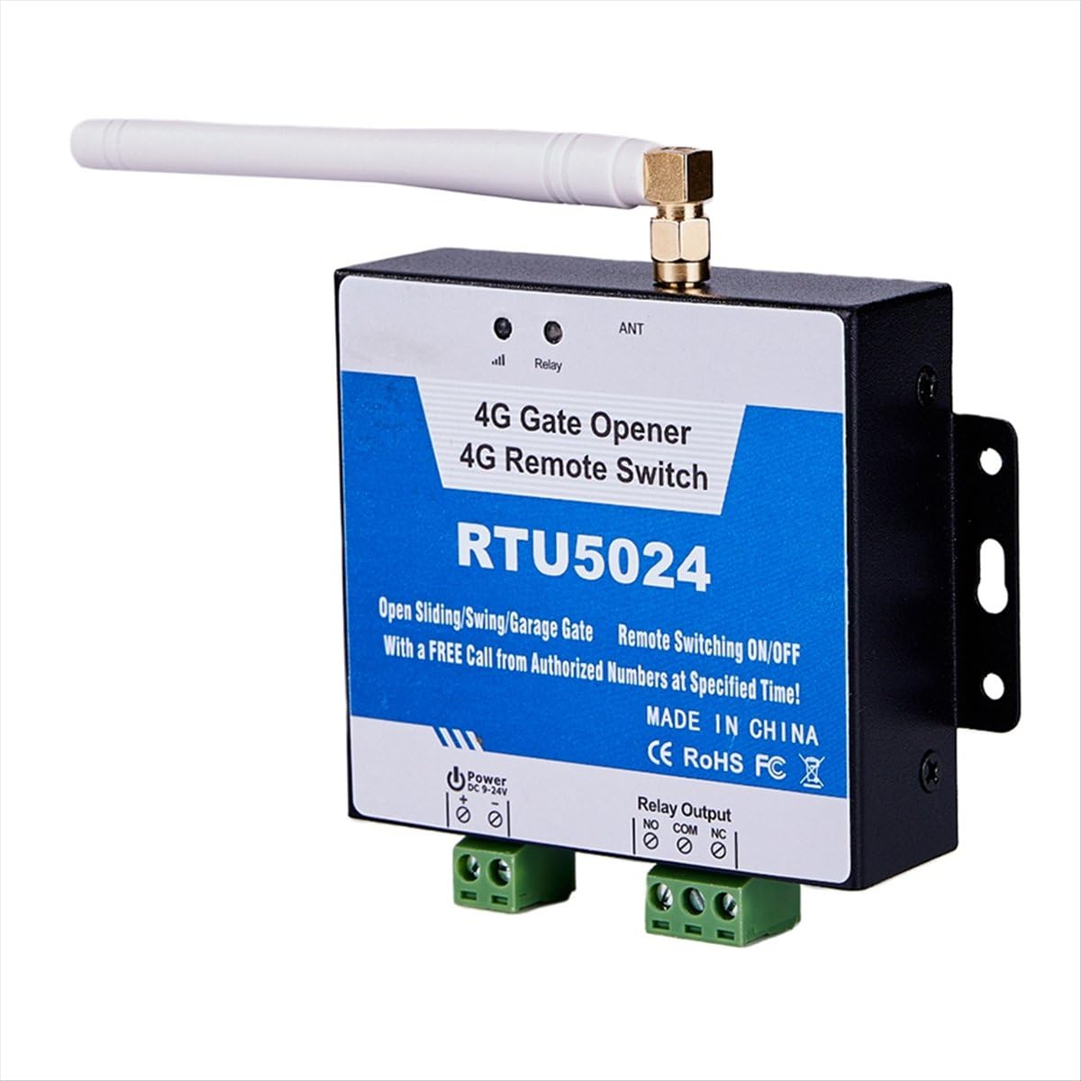 Bpqiang Rtu5024 Gsm Gate Opener Automatic Access Controller 4G Gsm Free Phone Garage Remote Control