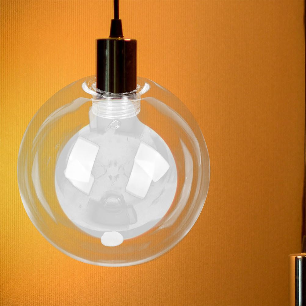 FOMIYES Paralume In Vetro Trasparente 4.72 Pollici Per Lampada G9 Globe Coperchio Lampada Da Soffitto Semplice Da Installare Decorazione Interna Casa