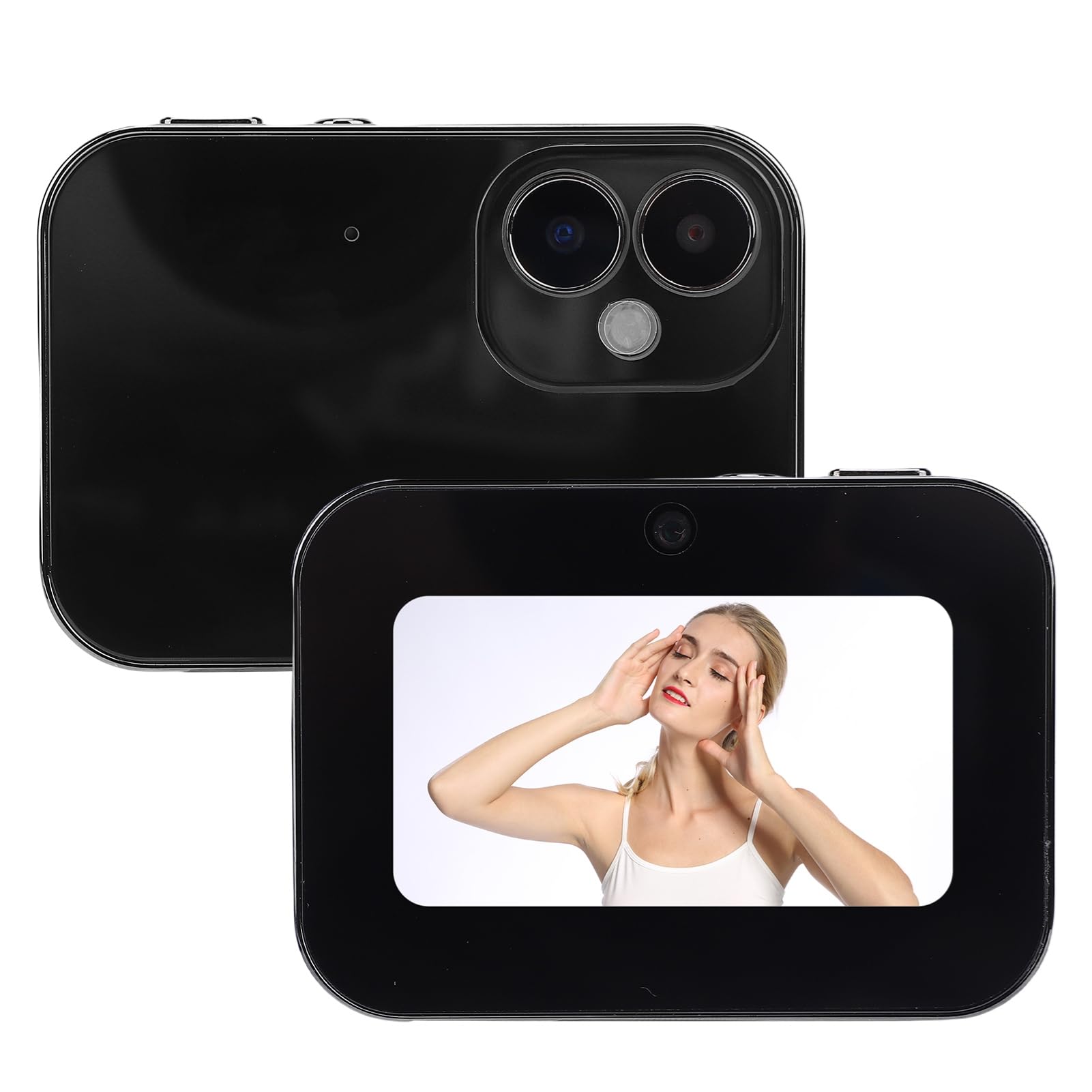 4K Digital Camera for Photography, 64MP Vlogging Camera with 3" Touch Screen, 16X Digital Zoom, Compact Travel Camera with Auto Focus and 32GB Card (Black)-picture-36