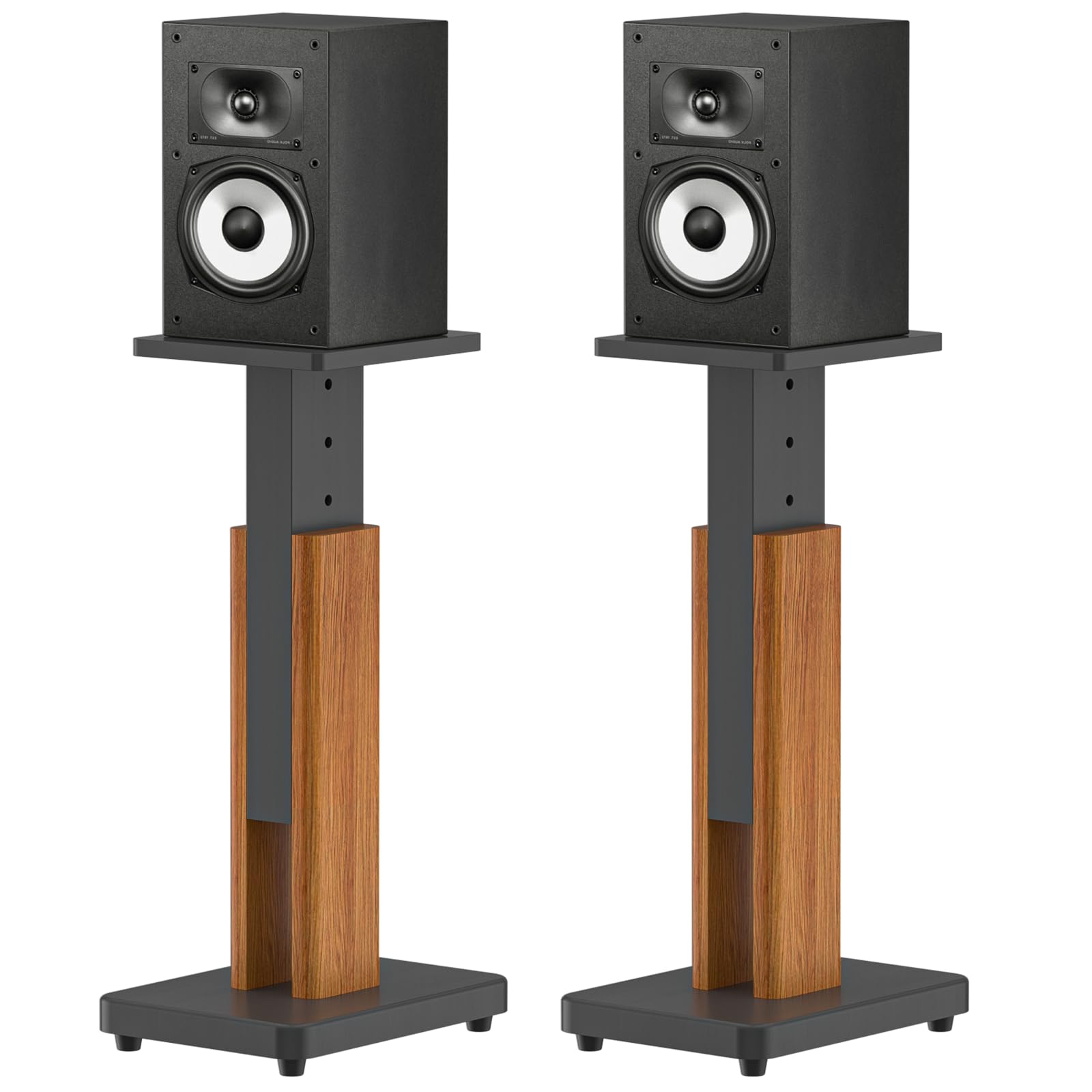 Photo 1 of Aiweiwa Wood Speaker Stands Pair for Polk Bookshelf Speakers