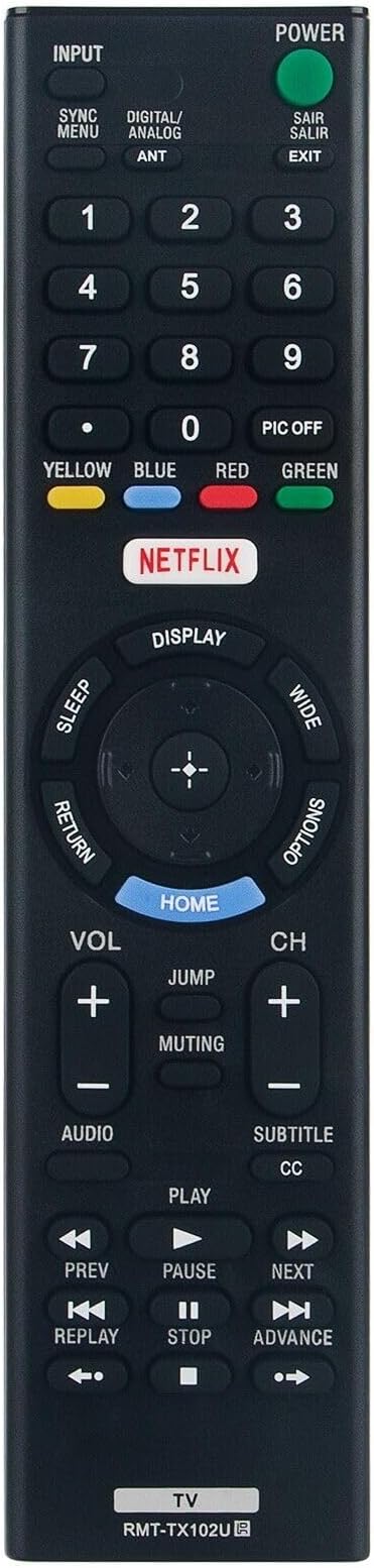 Telecomando Di Ricambio RMT-TX102U Per Sony Bravia LED LCD SMART - Foto 3
