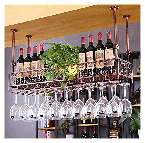Support de bouteille de vin suspendu pour optimiser les petits espaces - 4