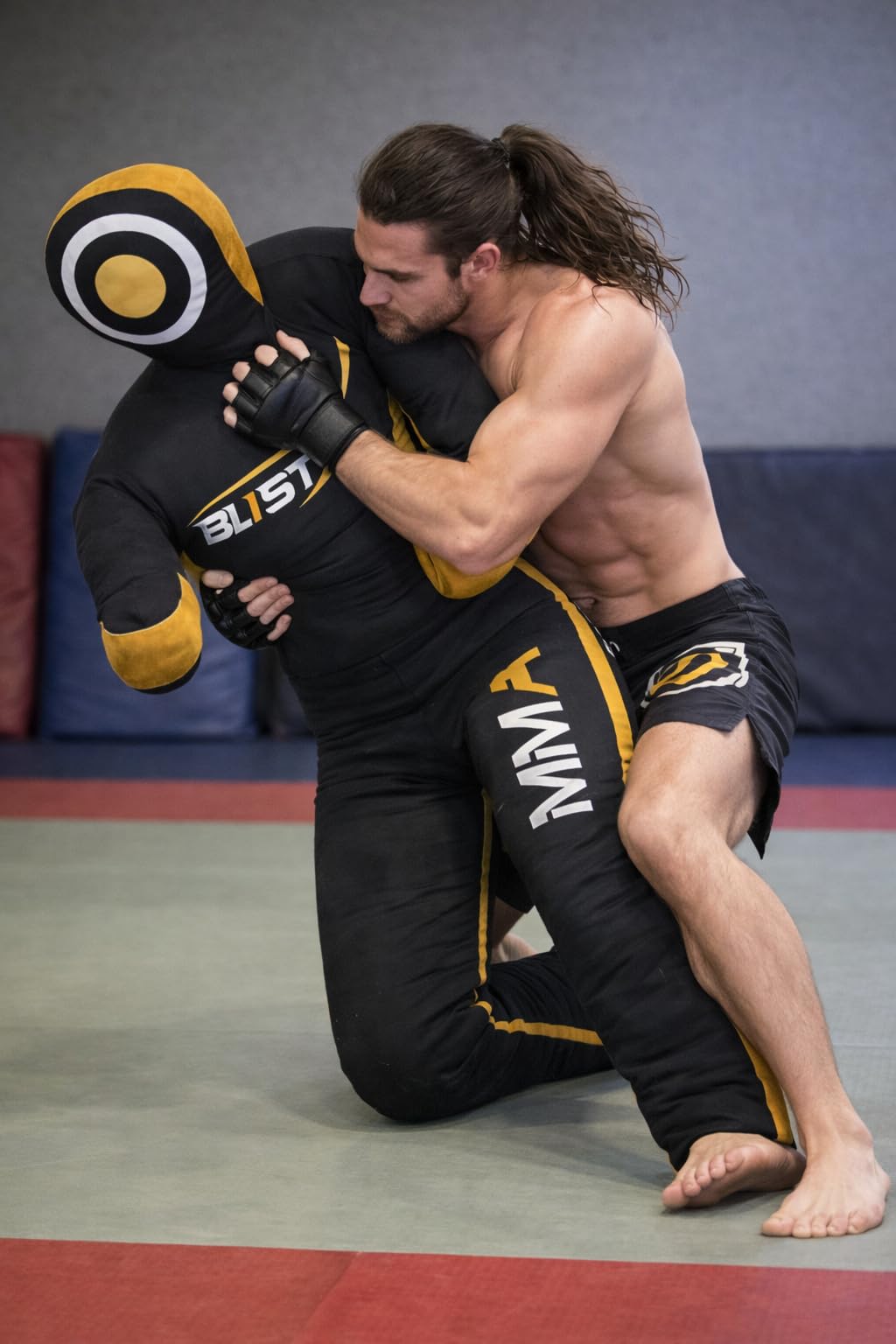 Blist Maniquí de Lucha, Judo, Boxeo, Posición De Pie sobre Lienzo