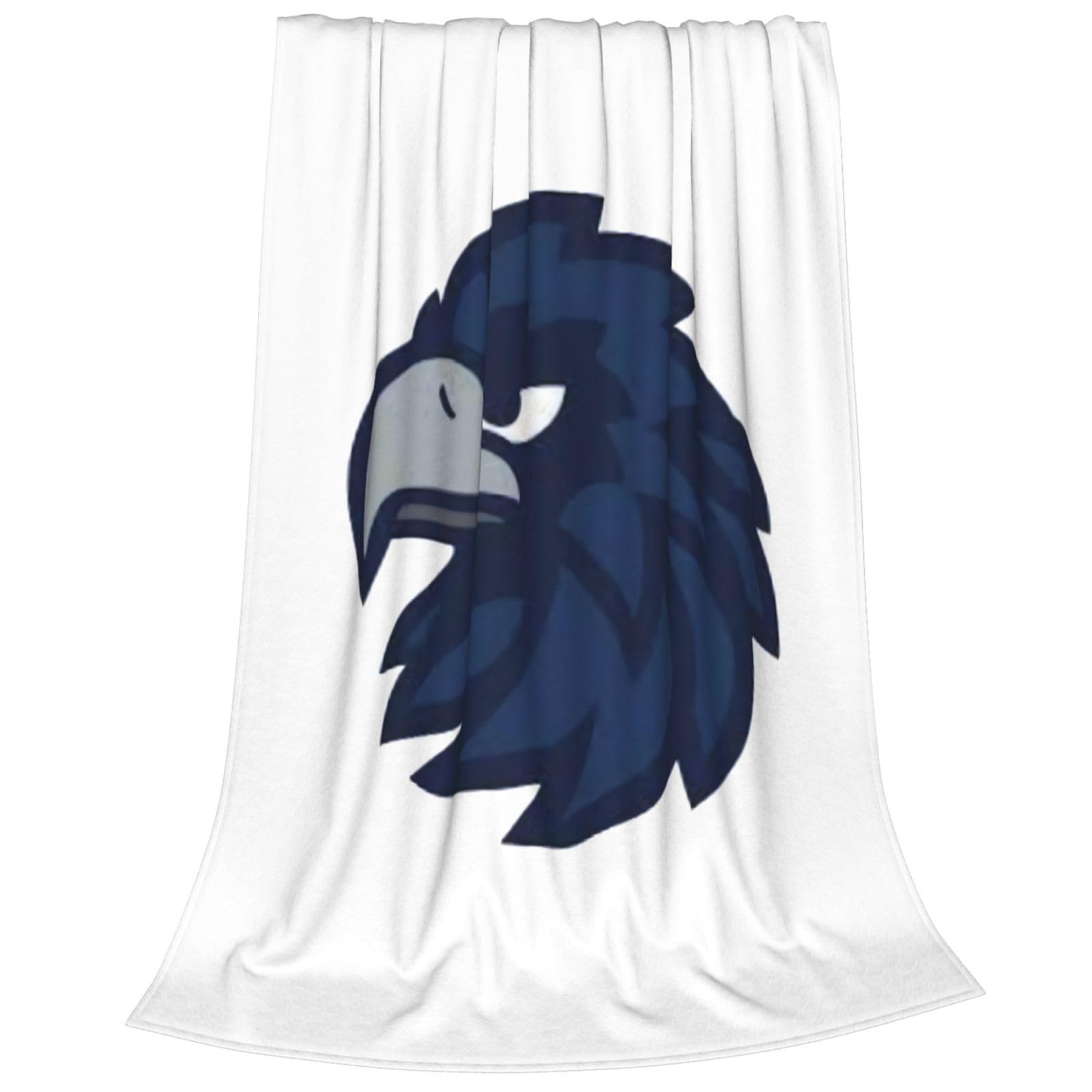 XRPUONG Monmouth University Fleece Blanket, Very Soft Microfiber Flannel Blanket for Couch Warm and Cozy for All Seasons