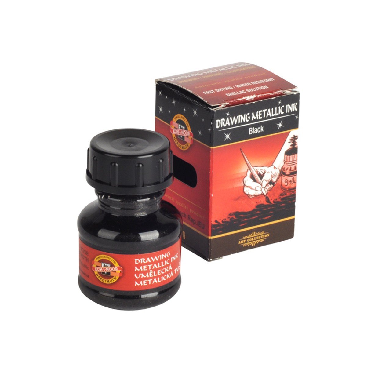 KOH-I-NOOR Coloured Drawing Ink 20g Black