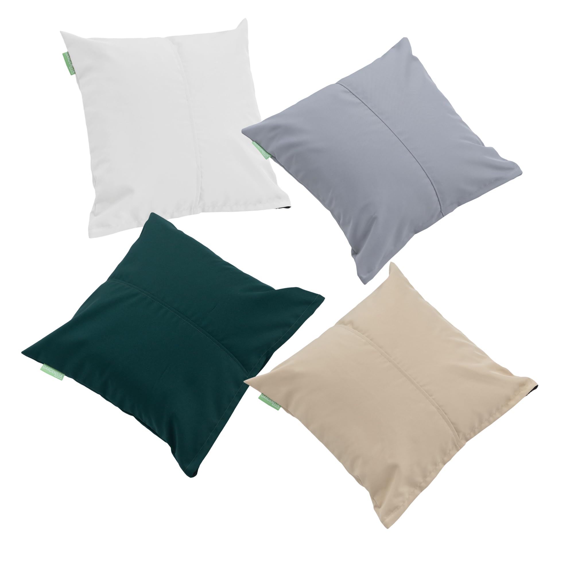 Gardenista Rainbow A Large Garden Scatter Cushion | Water Resistant Hollowfibre Filled Outdoor Seating Furniture Pillow | Great For Patio Rattan Chairs | Comfy & Lightweight (4, )