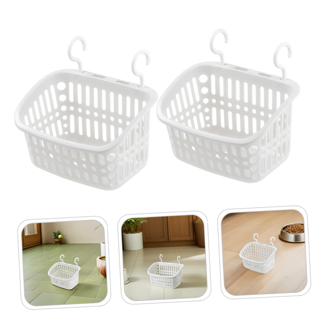 Cuccia Sospesa per Criceti 4 Pezzi con Gancio Amaca per Piccoli Animali e Cesto Appeso per Furetti Accessori per Gabbie per Roditori ad Uso Versatile e Pulizia Migliorata