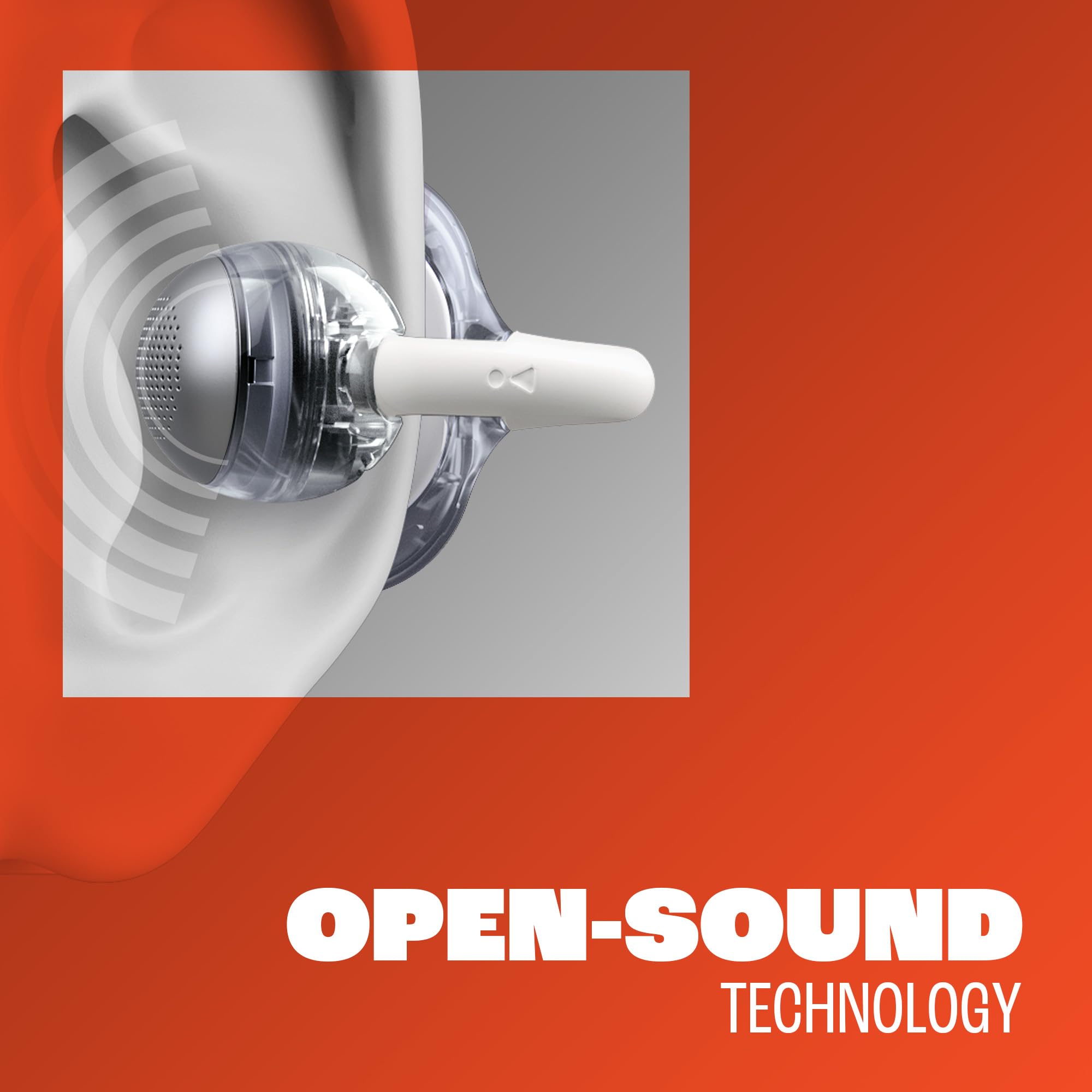 Cuffie True Wireless JBL Soundgear Clips Ghost White - 32 Ore Autonomia - Dettaglio