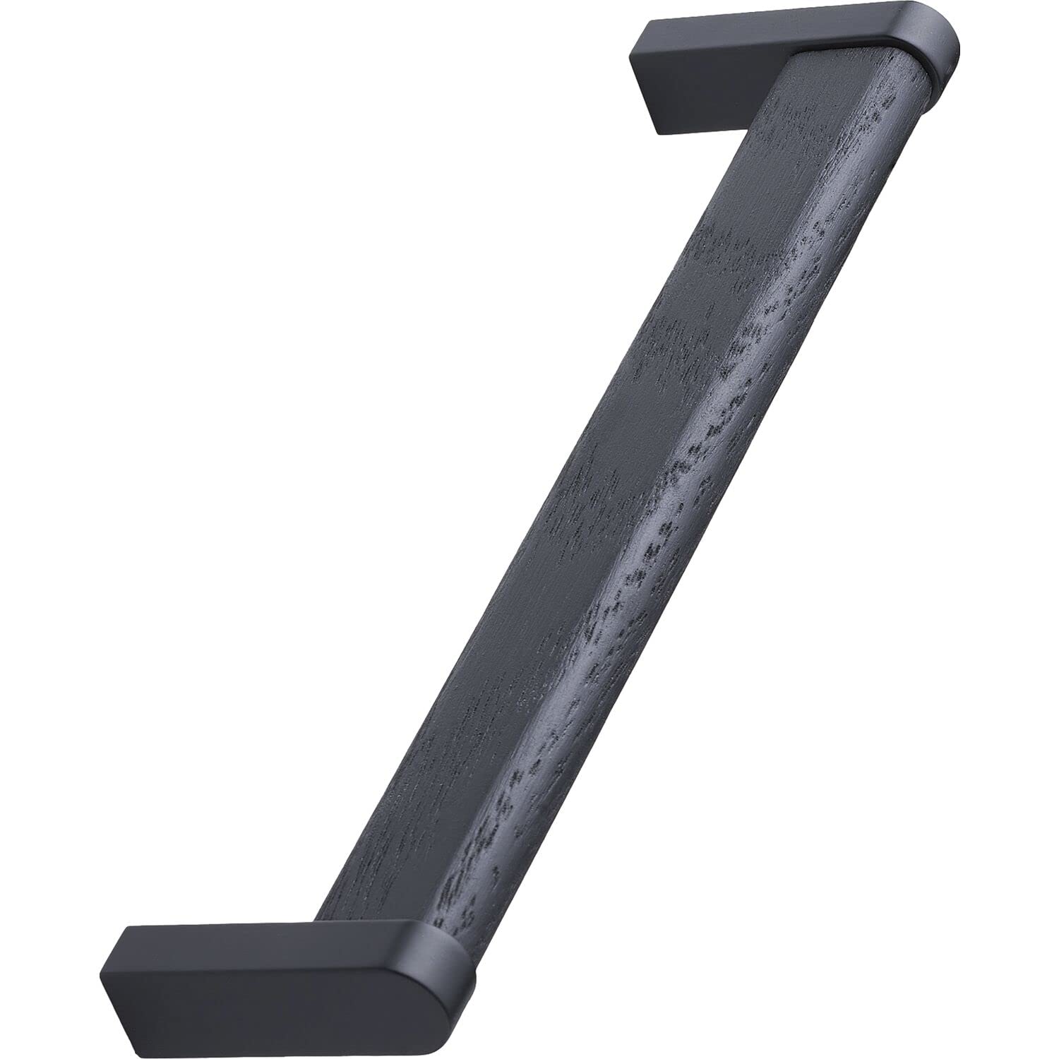 Poignée de meuble Crossing Furnipart LA160 noir mat bouton tirage quincaillerie