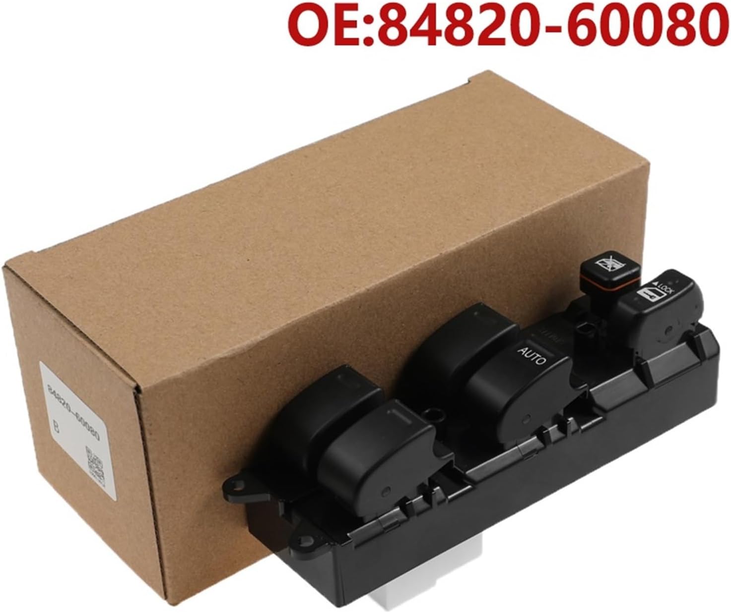 Electric Window Control Switch Lifter Button Front Right 8482060080 Compatible with Toyota Landcruiser Prado Hilux Camry Echo 84820-60080