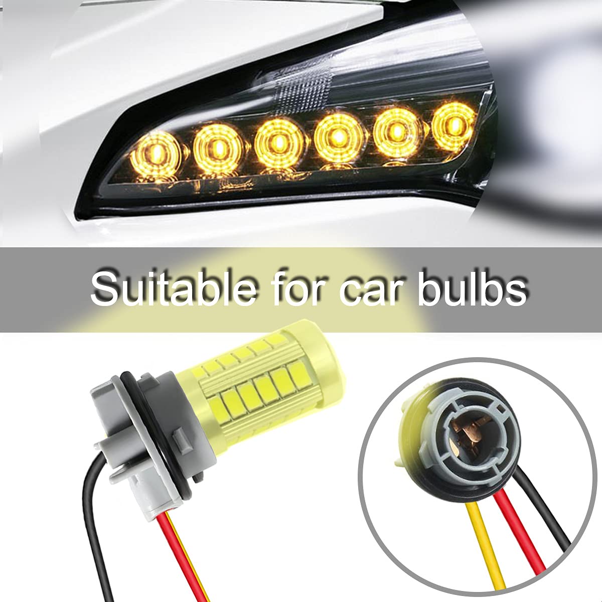 IJDTOY 1157 7528 Douilles De Faisceau De Câblage Copatibles Avec Les