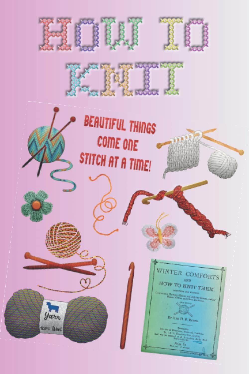 How to Knit: Discreet Password Book | Hidden in Plain View | Disguised Username & Password Keeper (Almost A5)