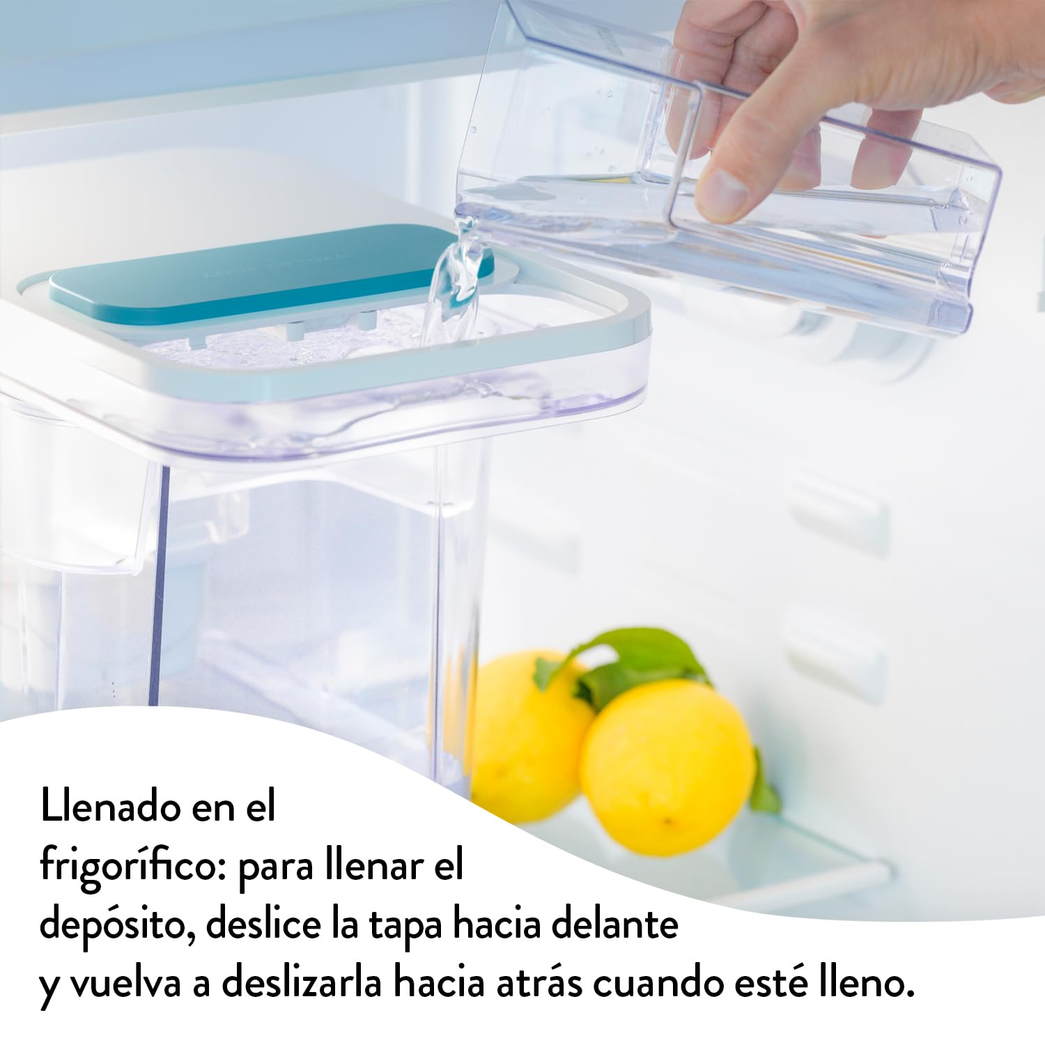 Aqua Optima Dispensador Perfect Pour de Agua Filtrada (8.2L) con Soporte y 6 Filtros - Apto para Nevera, Lavavajillas y Encimera - Reduce Cal, Cloro y Otras Impurezas