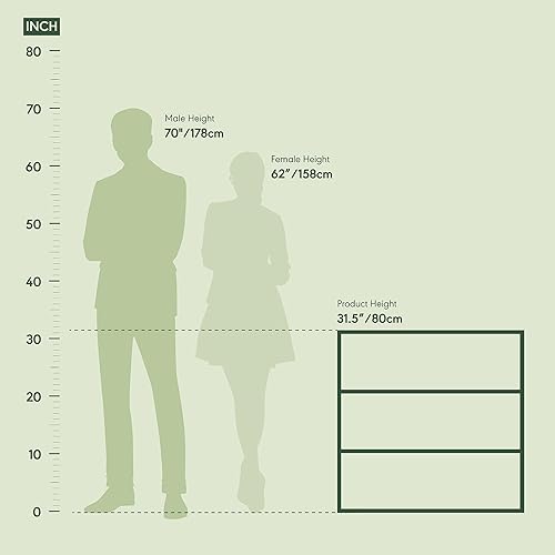 Miniatura 3 de Furinno Pasir - Estantería abierta de 3 niveles, pino ámbar