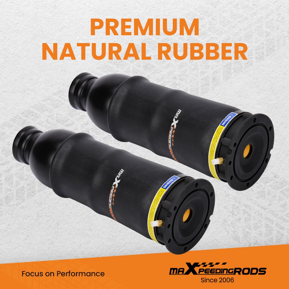 maXpeedingrods 2Pcs Luftfeder Federbalg Vorne Links + Rechts für Audi
