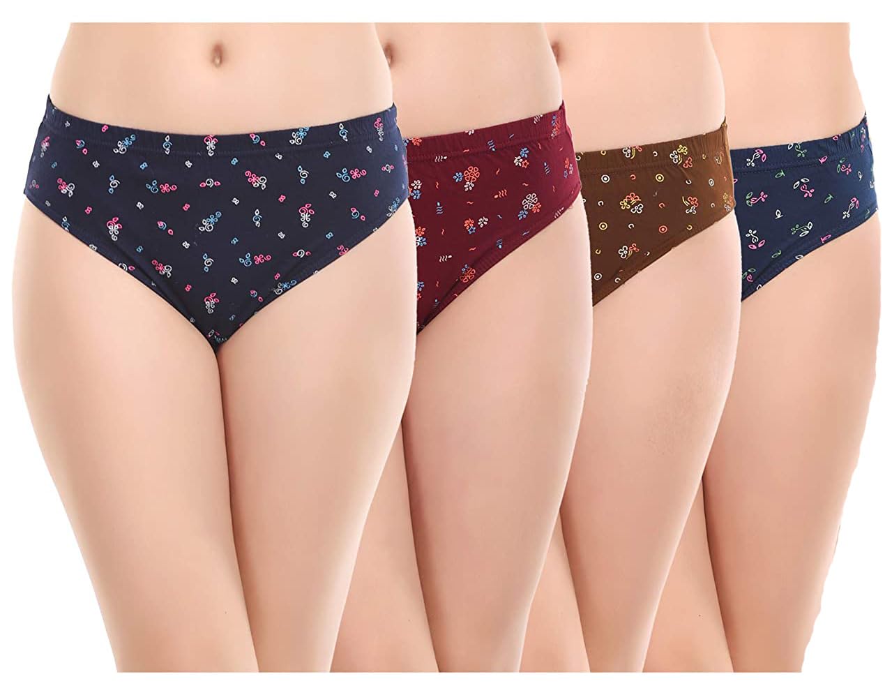 lykor Printed Cotton Panties for Women & Girls,Mid-Waist Hipster Panty Inner Elastic | Kids/Teenagers Full Coverage Breathable Briefs, Underwear-picture-29