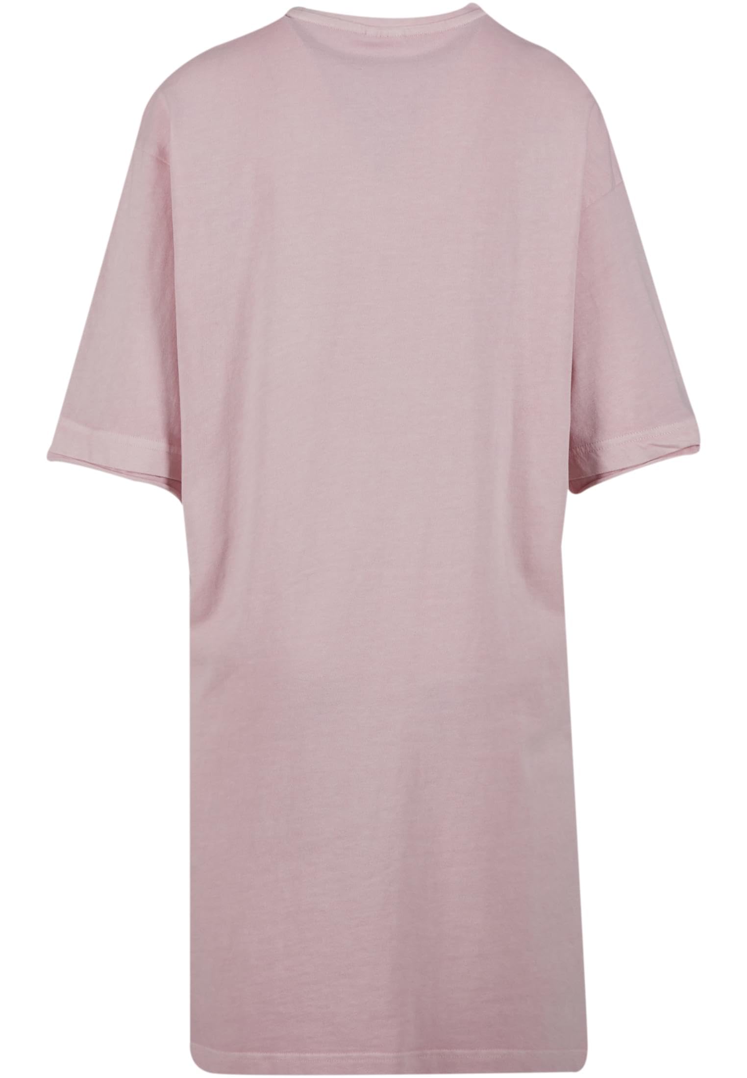 Urban Classics Damen Kleid Ladies Washed Jersey T-Shirt Dress, Damen-T-Shirt-Kleid aus gewaschenem Jersey, lockere Passform, Größen XS - 5XL