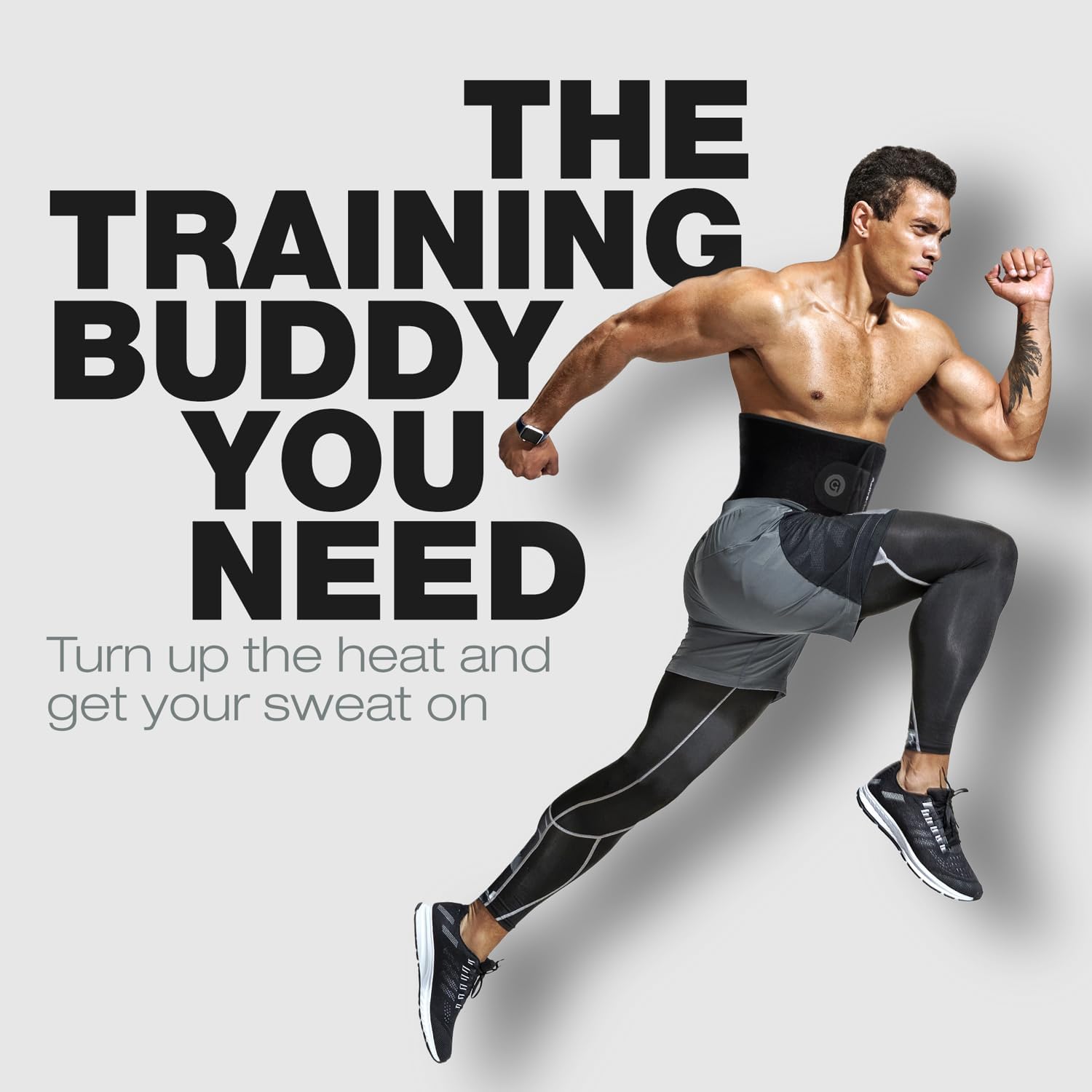 ActiveGear Premium Waist Trimmer & Trainer Belt for Men and Women - Sweat-Enhancing Slimming Wrap for Stomach, Adjustable Fit - Image 3