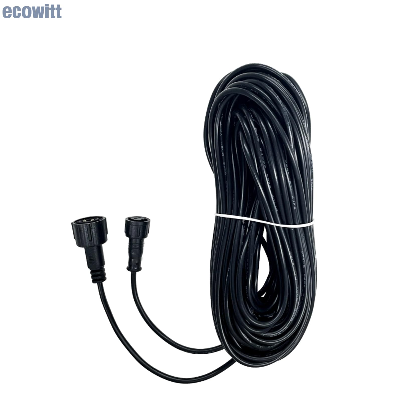 ECOWITT 10 M kabel przedłużający i zasilacz DC 12 V/1 A do WS80/WS90/WN90LP/WN90SDI