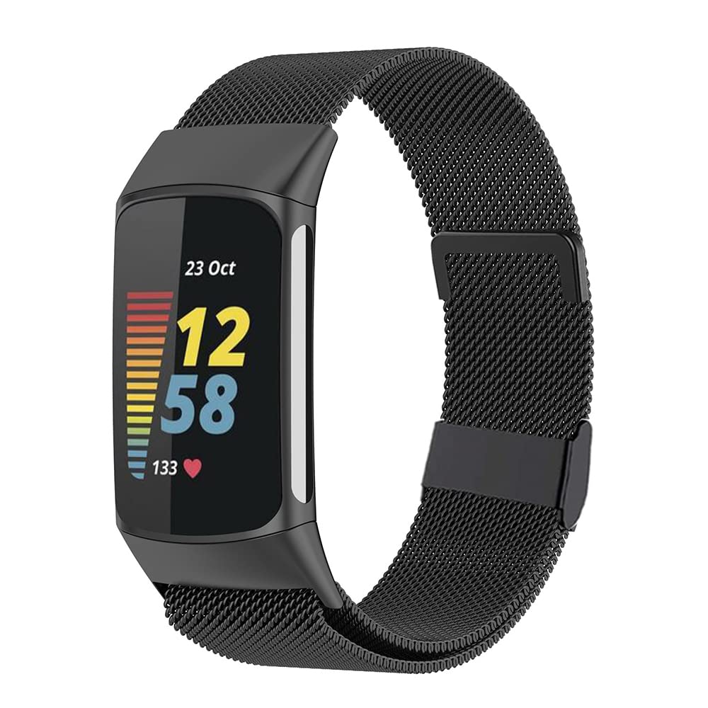Moydolo Compatible with Fitbit Charge 5 Charge 6 Strap Women Men Girls Boys